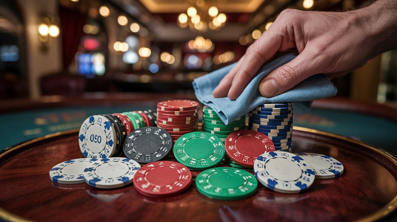 How to Clean Casino Chips