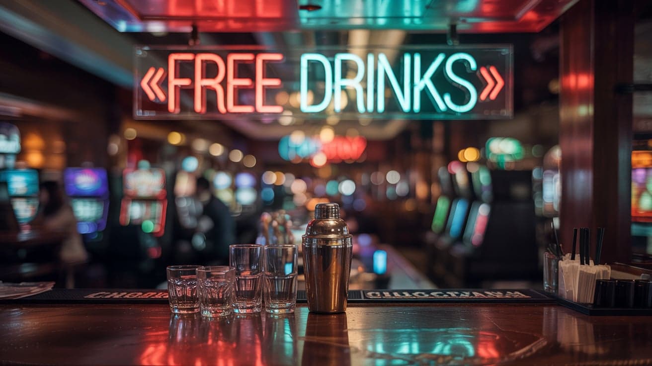 Are Drinks Free at Choctaw Casino?