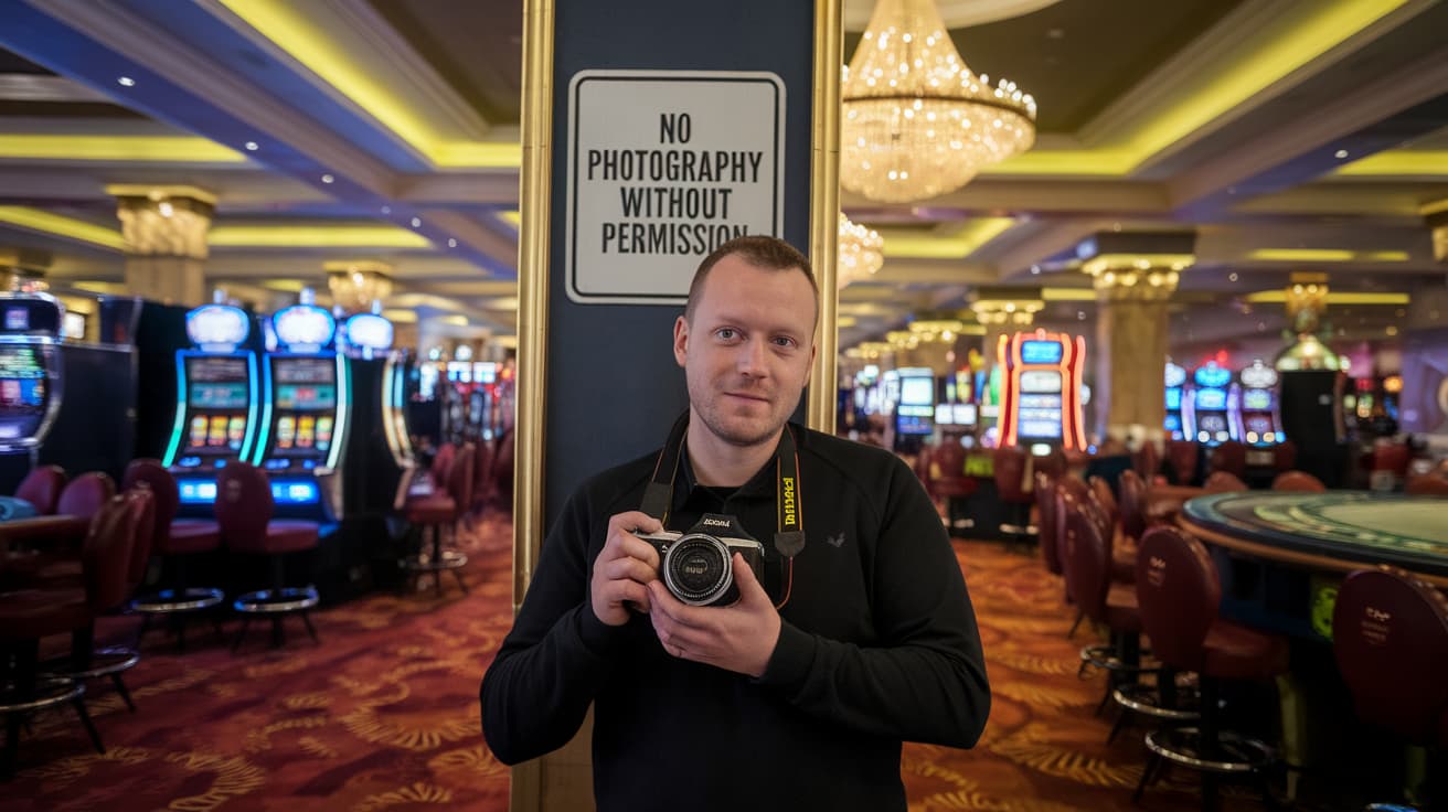 How to Get Permission to Film in a Casino