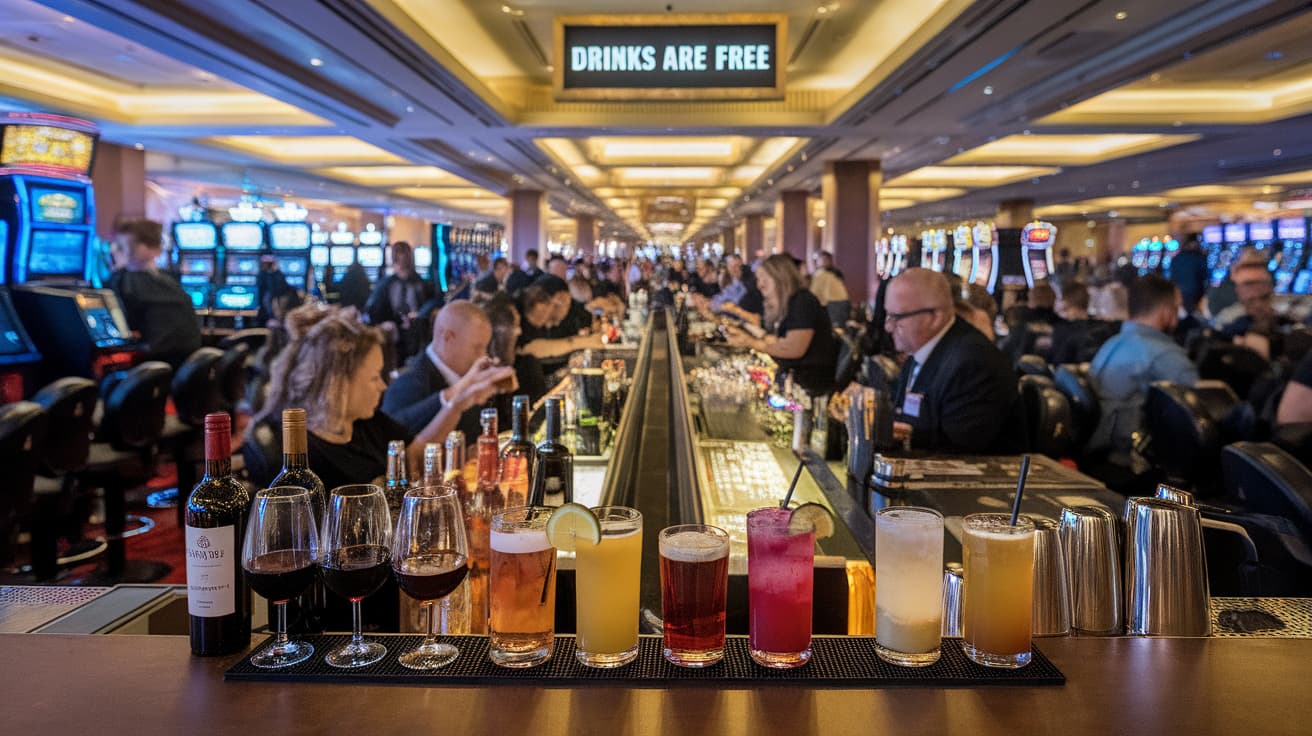 Are Drinks Free at South Point Casino?
