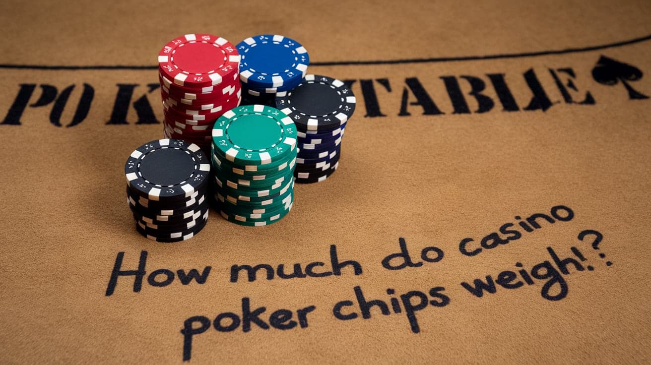 How Much Do Casino Poker Chips Weigh?