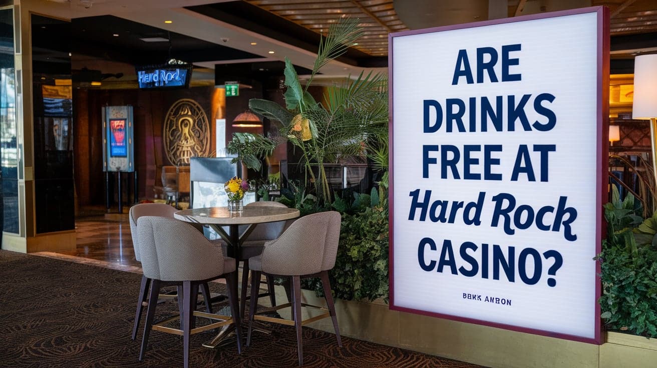 Are Drinks Free at Hard Rock Casino?
