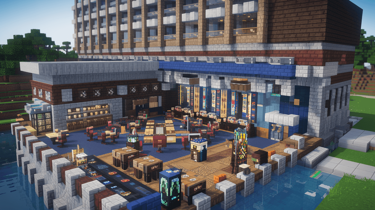 How to Build a Casino in Minecraft