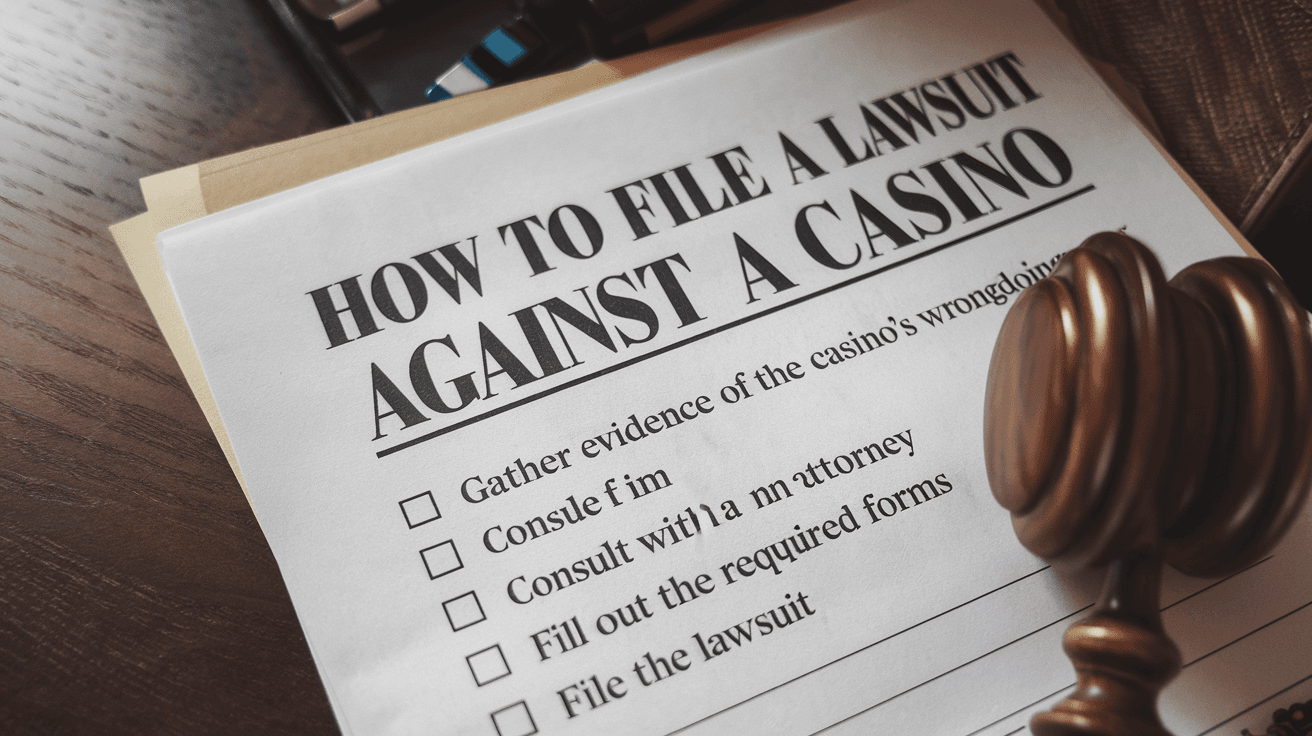 How to File a Lawsuit Against a Casino