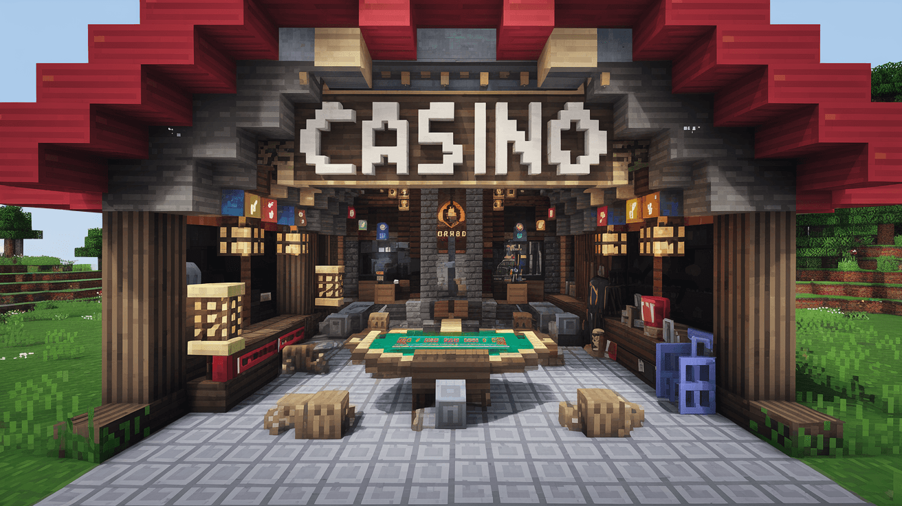 How to Make a Casino in Minecraft