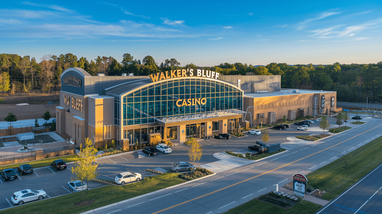 Where is Walker's Bluff Casino